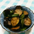山椒の猪's cooksnap of when they made ピリ辛旨♪茄子とピーマンの甘辛炒め.