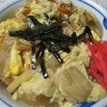 まっちゃんチャン　's cooksnap of when they made ふんわり～★節約丼【麩のふわふわ玉子丼】.