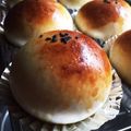 fuyurera's cooksnap of when they made スイートポテトたっぷり♡さつまいもパン.