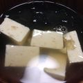 りょーみー's cooksnap of when they made しいたけ香る☆豆腐とわかめのお吸い物.