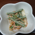 かいたまま's cooksnap of when they made インゲンとちくわのごまマヨ和え.