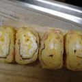 コマアキ's cooksnap of when they made かにかまチーズの卵焼き.