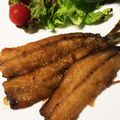 mogumogu5's cooksnap of when they made イワシのふっくら蒲焼き.