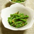 時花菜's cooksnap of when they made インゲンの胡麻和え.