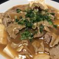 ：）＊'s cooksnap of when they made 簡単・減塩♪ 豚肉の味しみ肉豆腐.