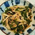 カナリア's cooksnap of when they made ピーマンとエリンギのきんぴら.