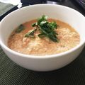quawai's cooksnap of when they made 簡単！お手軽夏野菜とシーチキン冷汁丼.