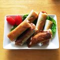マナとエミ's cooksnap of when they made イワシの明太チーズ春巻き.