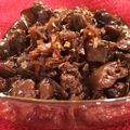 ALOHAワイン's cooksnap of when they made 鶏レバーの甘辛煮.