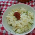 ランランプ's cooksnap of when they made 簡単!!アボカド炊き込みご飯☆.