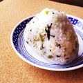 とこきち's cooksnap of when they made 野沢菜とジャコのおにぎり.