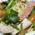 Rick_t's cooksnap of when they made つるむらさきとエリンギの和風パスタ.