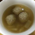 ken ohu's cooksnap of when they made 生姜であったか♪鶏団子スープ.