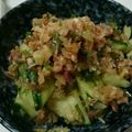 ミクヲ's cooksnap of when they made とまらない☆梅キュウリの薬味まみれ.