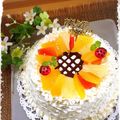 あっ君ママ♪'s cooksnap of when they made こどもの日★簡単！幸せのてんとう虫ケーキ.