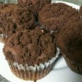ぽんすけ★'s cooksnap of when they made ベリー＆チョコクランブルマフィン.