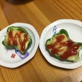 ㌧㌧ナデナデ's cooksnap of when they made ピーマンのツナマヨチーズ焼き.
