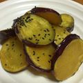 ㌧㌧ナデナデ's cooksnap of when they made おやつに。さつま芋の甘煮.