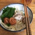 ぜらちんまん's cooksnap of when they made 豚肉と梅干しのさっぱりうどん.