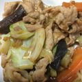 aymks's cooksnap of when they made 豚とキャベツの炒め物.