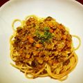 九八式七星剣's cooksnap of when they made ボロネーゼソース.