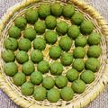 花音♪＊♪'s cooksnap of when they made **＊さくほろっ抹茶のスノーボール＊**.