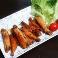 かぴちゃん♪☆'s cooksnap of when they made 鶏手羽中の甘辛焼き.