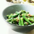 有ちん's cooksnap of when they made インゲンの梅おかか合え.