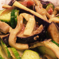 みなみ816's cooksnap of when they made キュウリとなすとささみの梅肉和え.