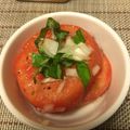 ぶはろ's cooksnap of when they made 夏にぴったり。冷やして食べるトマトサラダ.