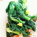 ユーロン's cooksnap of when they made お家小料理　ほうれん草のジンジャーお浸し.