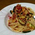 ♡優菓♡'s cooksnap of when they made 和えるだけ☆簡単トマトの冷製パスタ.