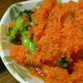 すぴあや's cooksnap of when they made ブロッコリーのごま人参和え.