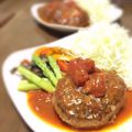 ピポポタマス's cooksnap of when they made ◆トマト煮込みハンバーグ♪◆.
