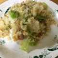 もふもふデデンネ's cooksnap of when they made 旨々♪レタスとベーコンの香味チャーハン.