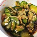 mintleaf's cooksnap of when they made キュウリとクラゲの中華和え.