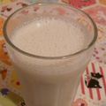 rie-tin's cooksnap of when they made お手軽に桃バナナジュース.