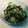 ★よーこちん★'s cooksnap of when they made わかめときゅうりの酢の物＆じゃこ天♪.