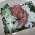 さーパパ's cooksnap of when they made 超簡単に作れる！ローストビーフ寿司.