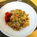 四谷わかば's cooksnap of when they made 青シソ入りガーリックチャーハン.