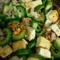 donuts★'s cooksnap of when they made 豆腐が激旨っ！ゴーヤチャンプル.