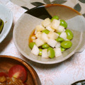 快くん's cooksnap of when they made ✿青大豆と長芋の和え物✿.