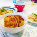 yakko616's cooksnap of when they made 茄子の蒲焼丼.