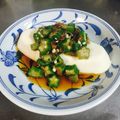 MAYOnna1se's cooksnap of when they made 冷奴オクラのせ.