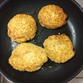 yuuu♥'s cooksnap of when they made 余ったひじき煮で豆腐だけハンバーグ.