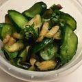 いいちこ0116's cooksnap of when they made 大葉、茄子、きゅうりのさっぱり塩もみ.