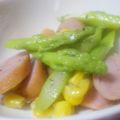 にゃぁくん's cooksnap of when they made お弁当に♪アスパラウィンナーのバター炒め.