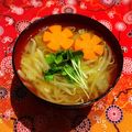なつき☆ミ's cooksnap of when they made もやしの☆お味噌汁.