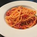 真夏の月's cooksnap of when they made 生トマトからトマトソースパスタ.