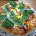 miyuki12's cooksnap of when they made 農園レシピ・トマトと夏野菜のピッツア♪.